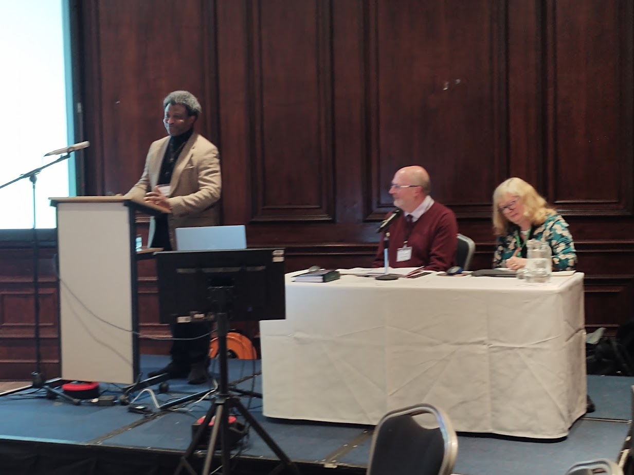 Photo of Dr Jonathan Oloyede, Rev Steve Faber and Rachel Wakeman
